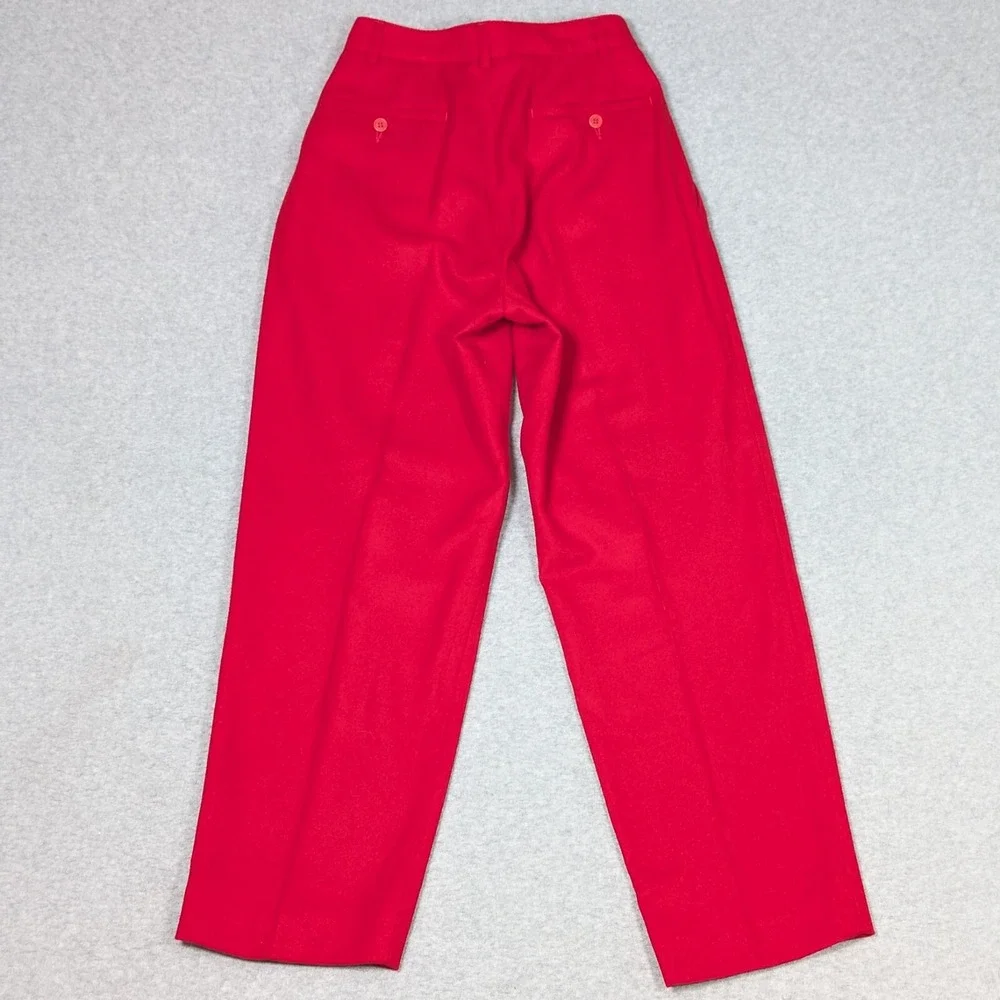 Vintage Michael Kors Compagnia Pants Womens Size 4 Pleated Tapered Made in Italy